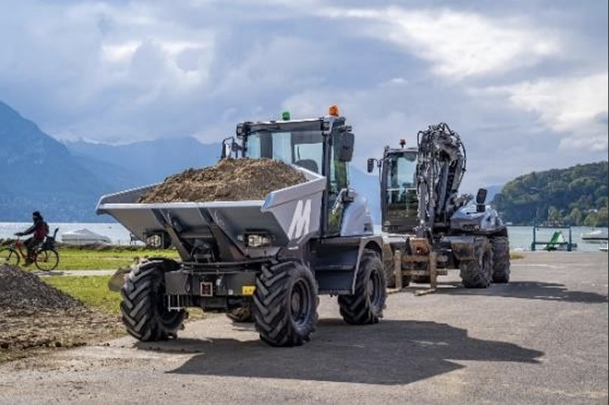 MECALAC DÉPLOIE 3 MACHINES 100% ÉLECTRIQUES AU PÂQUIER À ANNECY POUR UN CHANTIER ZÉRO ÉMISSION !